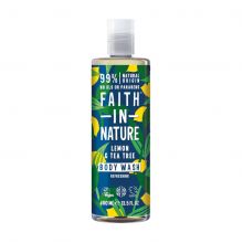 Faith in Nature, Lemon & Tea Tree Body Wash, 400ml